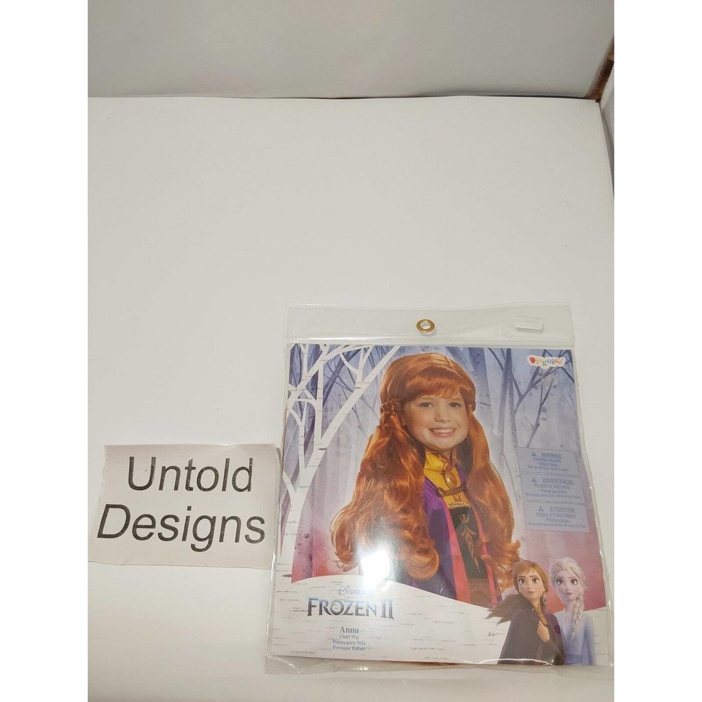 Disguise Disney Anna Frozen 2 Girls' Wig